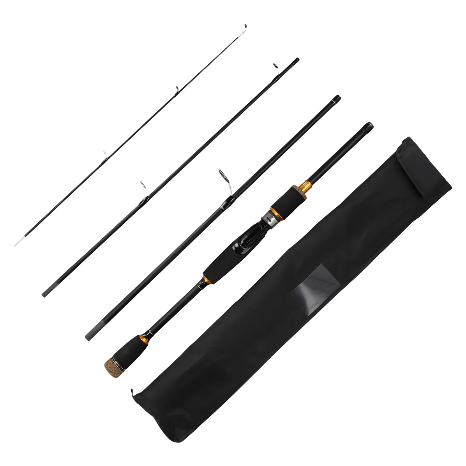 Дорожная приманка с термоусадочной длиной портативная удочка защитой от