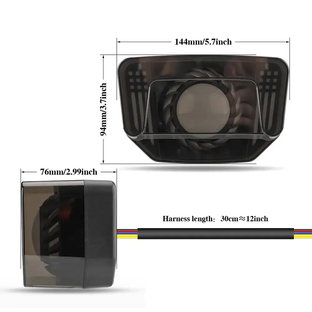 Задний сигнальный фонарь для мотоцикла светодиодные задние фонари встроенный