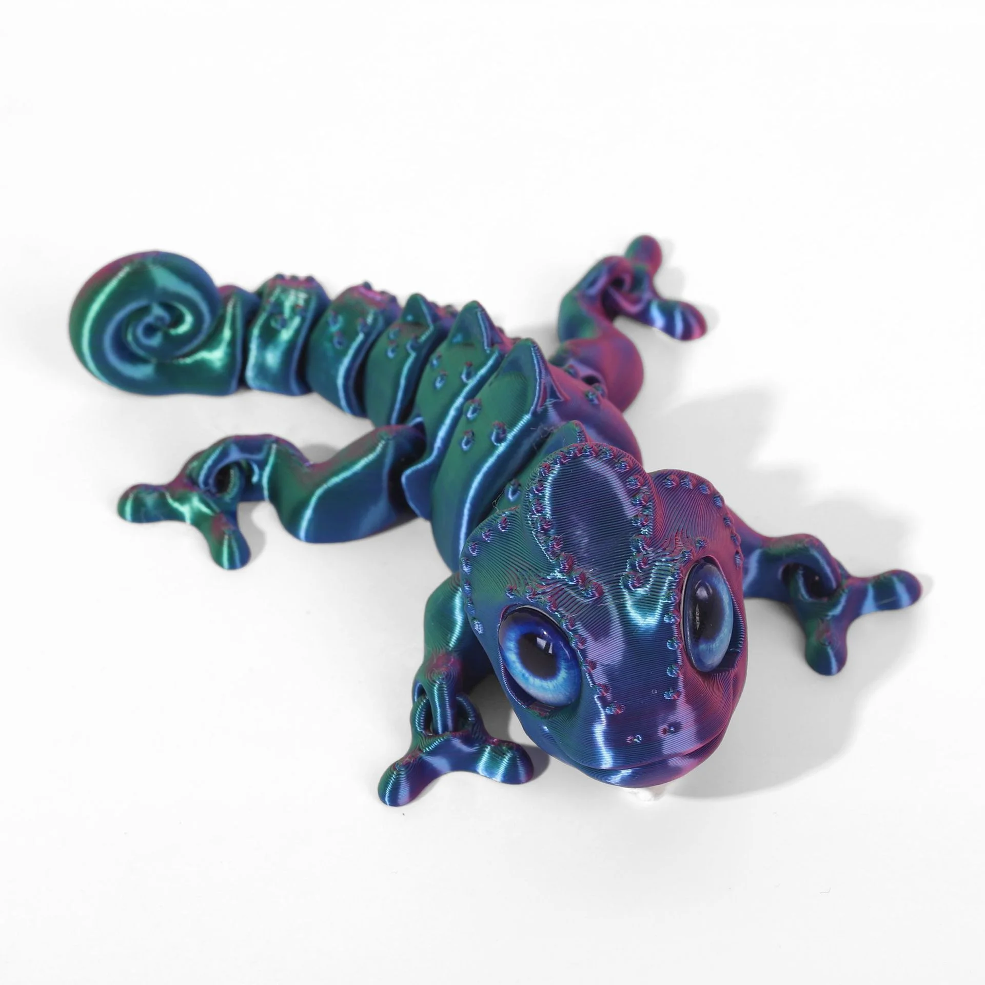 

Фигурки хамелеонов из резины