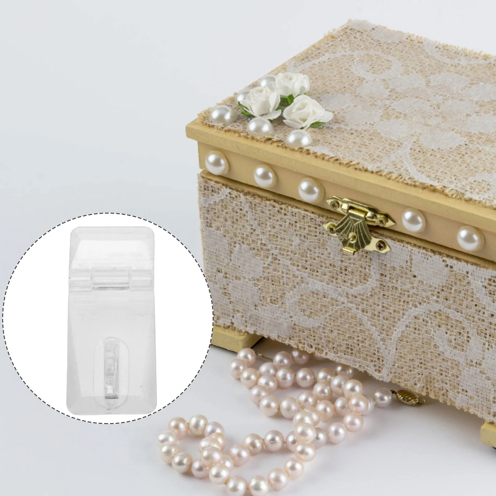 

Lock Acrylic Buckle Hasptransparent Hinge Clear Suitcase Latches Luggage Hingeslockspadlock Mini Box