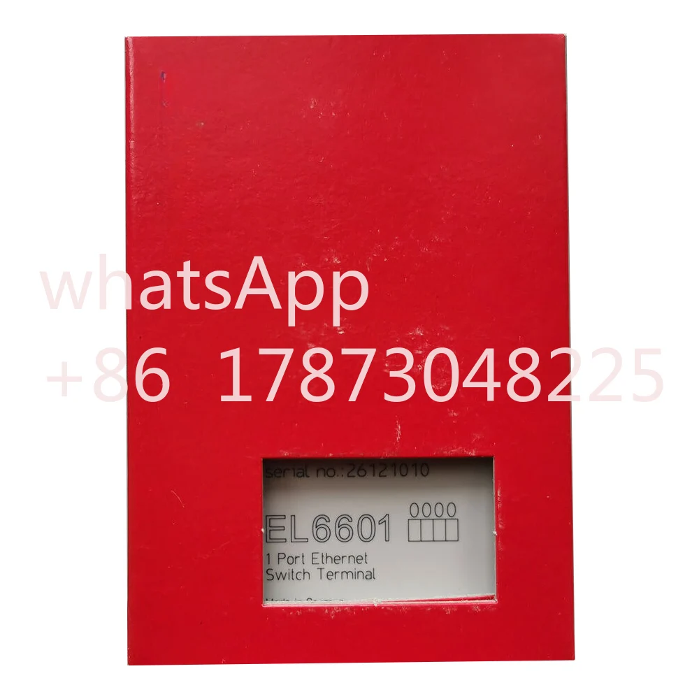 Новый оригинальный модуль ПЛК EL6601 терминал EtherCAT 1-портовый коммуникационный