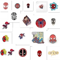 european and american science fiction movies spiderfashionable creative cartoon brooch lovely enamel badge clothing accessories