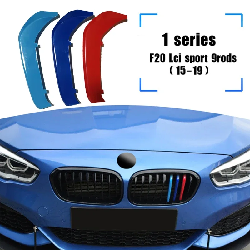 

3 Шт. Гоночные Решетки Из АБС-пластика Для BMW F20 F21 F40 Series 1 E87 E82 E81 E88 2004-2023 M Sport Strip