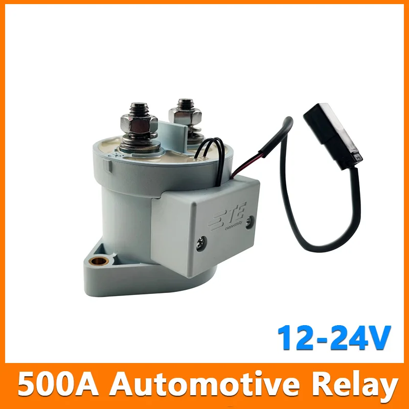 

500A High Voltage High Current Automotive Relay Contactor 12V 24V Relays for Lithium Battery Accessories JK BMS Connector