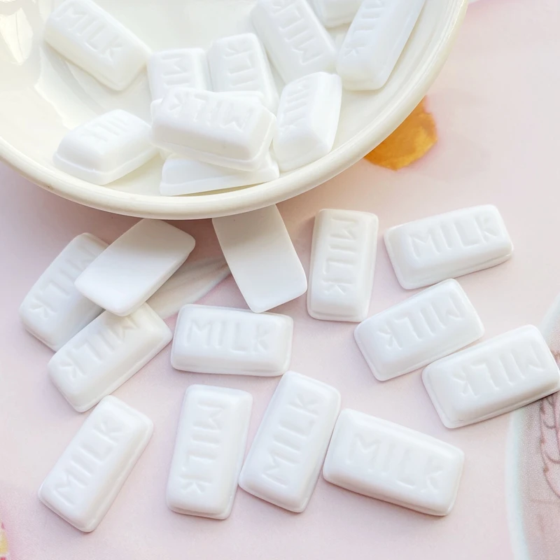 20 шт. милые смешанные мини-кабошоны из смолы с плоской задней частью скрапбукинг