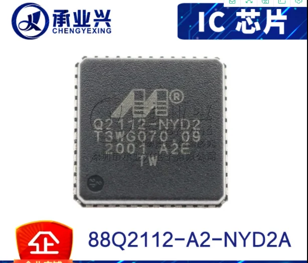 

1PCS/LOT 88Q2112-A2-NYD2A000 88Q2112-A2-NYD2A 88Q2112-A2 88Q2112 Q2112-NYD2 TQFN48 100% Brand new and original