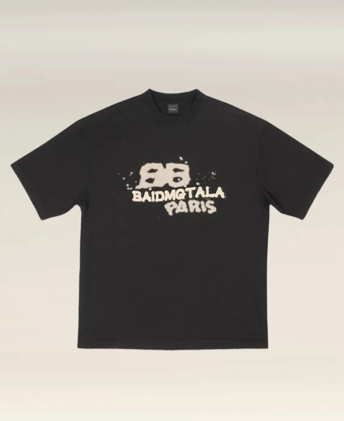 Мужская и женская футболка с принтом бренда Tide модная трендовая летний сезон