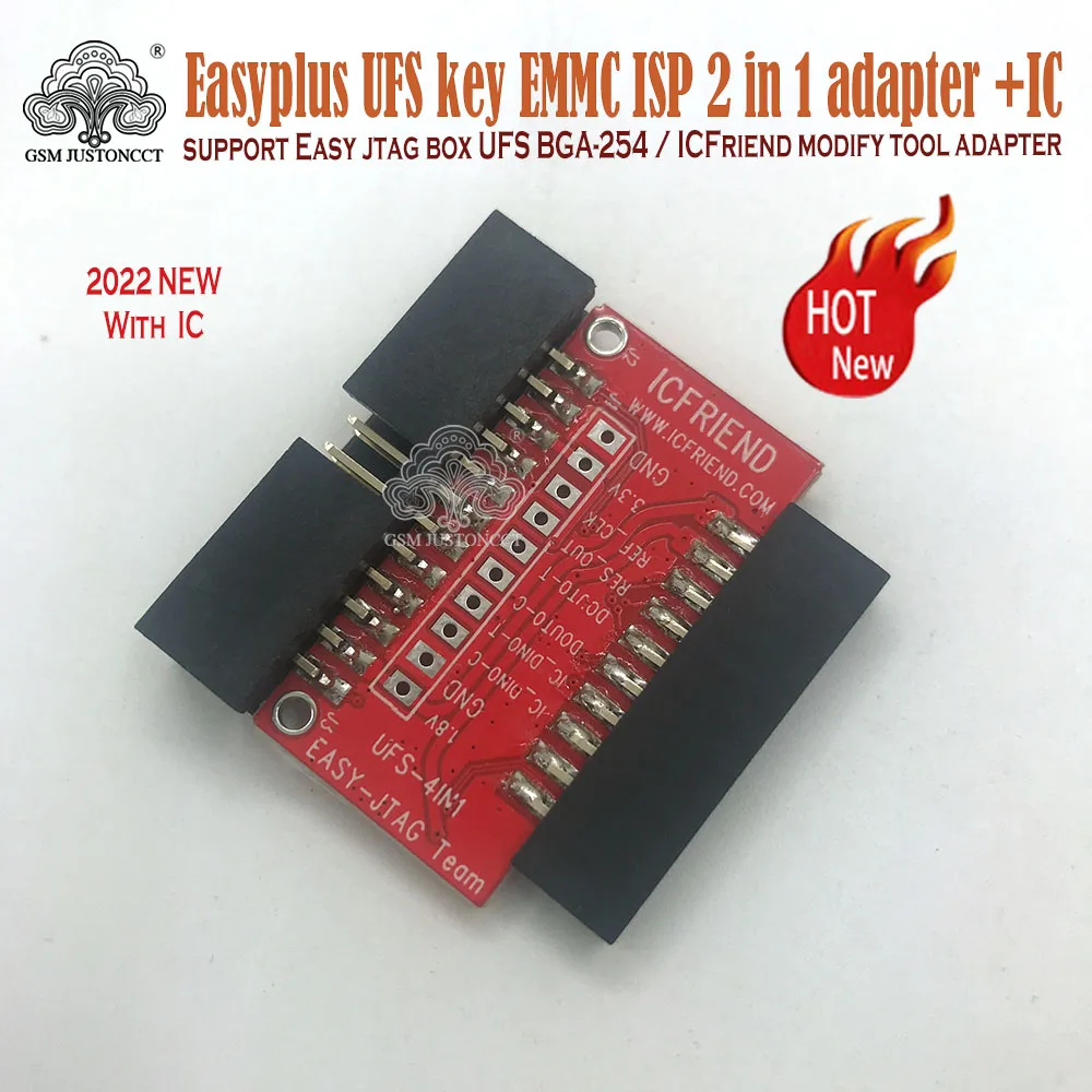 Адаптер Easyplus UFS key EMMC ISP 2 в 1 с поддержкой IC | Мобильные телефоны и аксессуары