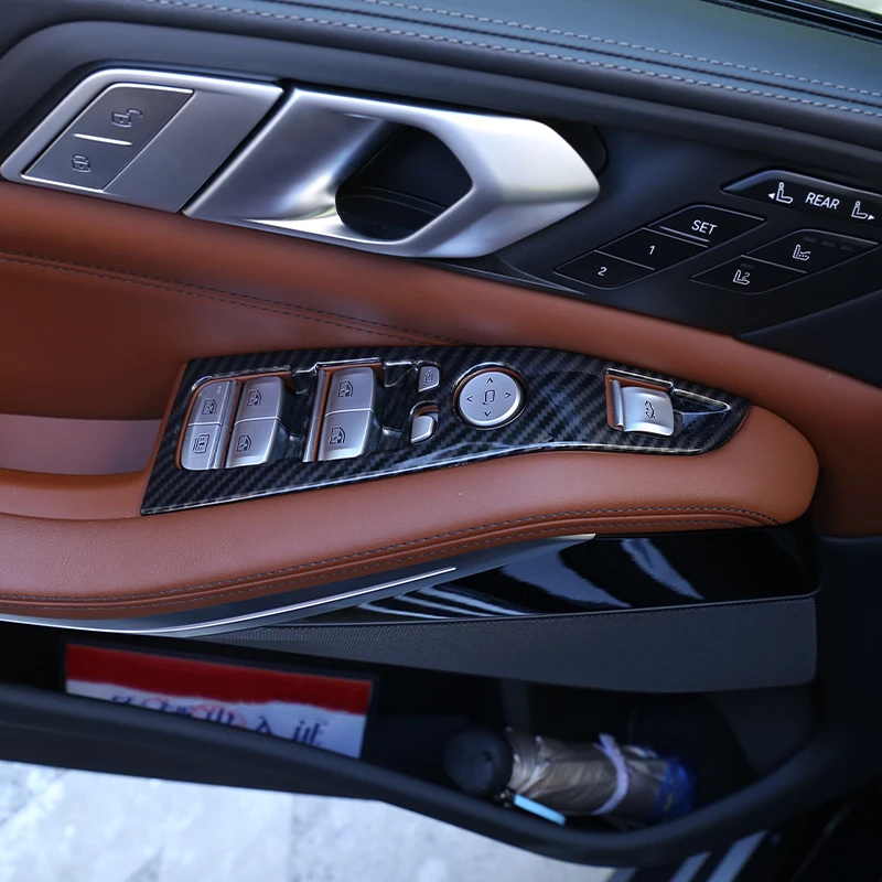 LHD для BMW X5 G05 X7 G07 2019-2022 кнопка переключения стеклоподъемника автомобиля панель