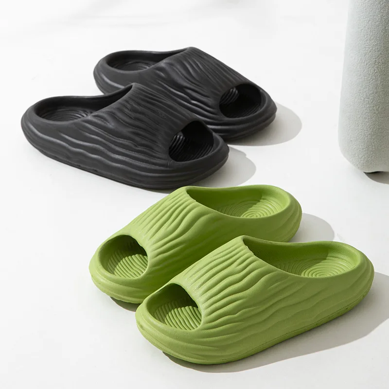 Шлепанцы женские на платформе и толстой подошве повседневные сандалии пляжные