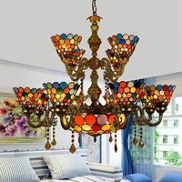 free shipping tiffany style chandelier bar lights luxury living room dining lights high end home d%c3%a9cor bohemian style