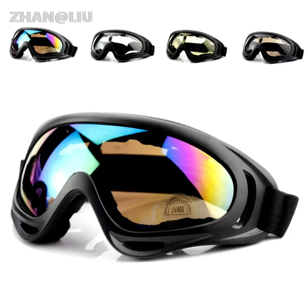 

Winter Snow Sports Skiing Eyewear Snowboard Snowmobile Anti-fog Goggles Windproof Dustproof Glasses UV400 Skate Ski Sunglasses