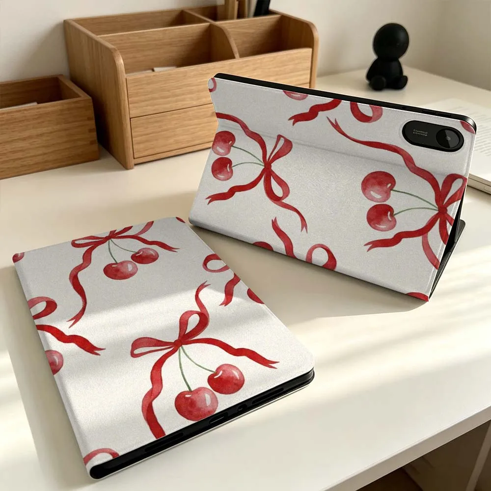 Фото Чехол для планшета Art Cherry Cartoon Beautiful для Xiaomi Mi Pad Mini 4 5 6 7 SE Pro Plus Redmi Pad 2 SE 2025 8.8 11, складной, подарок №5