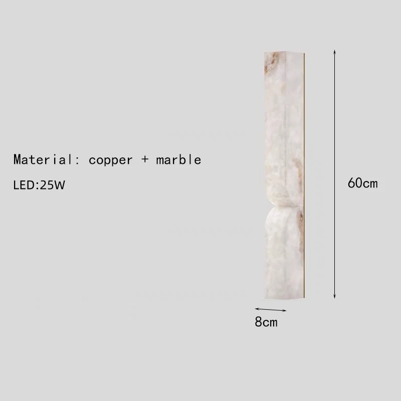 

Настенный светильник IWP, мрамор, арт-деко