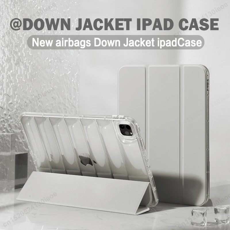 Умный чехол для iPad Pro 11 дюймов 2022 2021 2020 из искусственной кожи с подставкой Чехлы Air