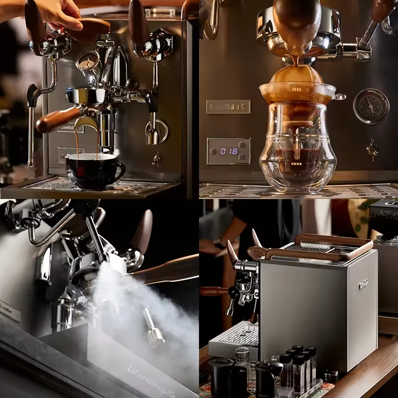 Итальянская роторная кофемашина 9 бар для небольшой кухни, автомобиля, ретро-стиль E61, профессиональная ручная кофеварка (art.: 3920d8cb49cd6) - 3920d8cb49cd6