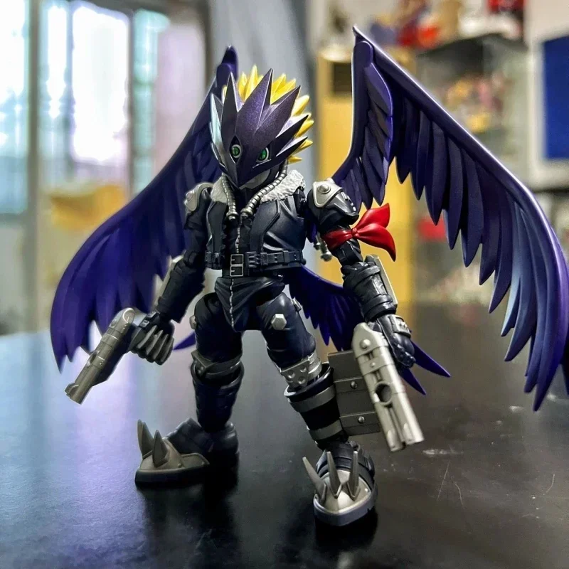 Оригинальный Bandai Nx Edge Style Dukemon: Crimson Mode Beelzebumon: Blast Мобильная кукла Игрушки Подарки