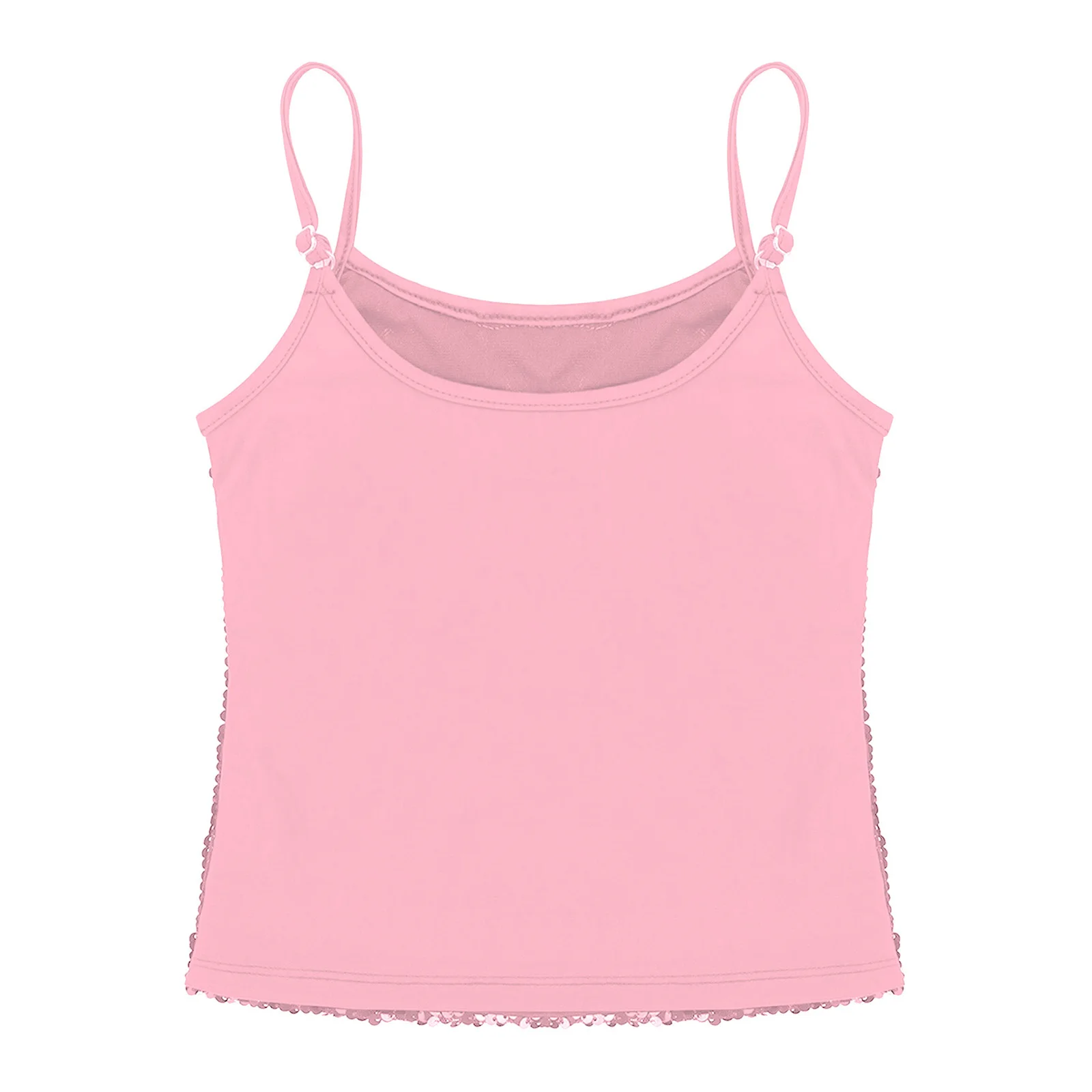 Кроп-топ с блестками для девочек блестящий топ гимнастики балета джазовых танцев