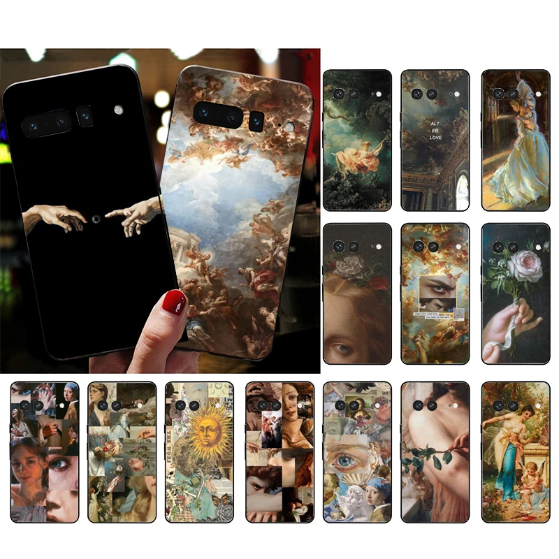 

Phone Case for Google Pixel 7 Pro 7a 6A 6 Pro 5A 4A 3A Pixel 4 XL Pixel 5 6 4 3 XL 3A XL 2 XL Renaissance art Painting Case