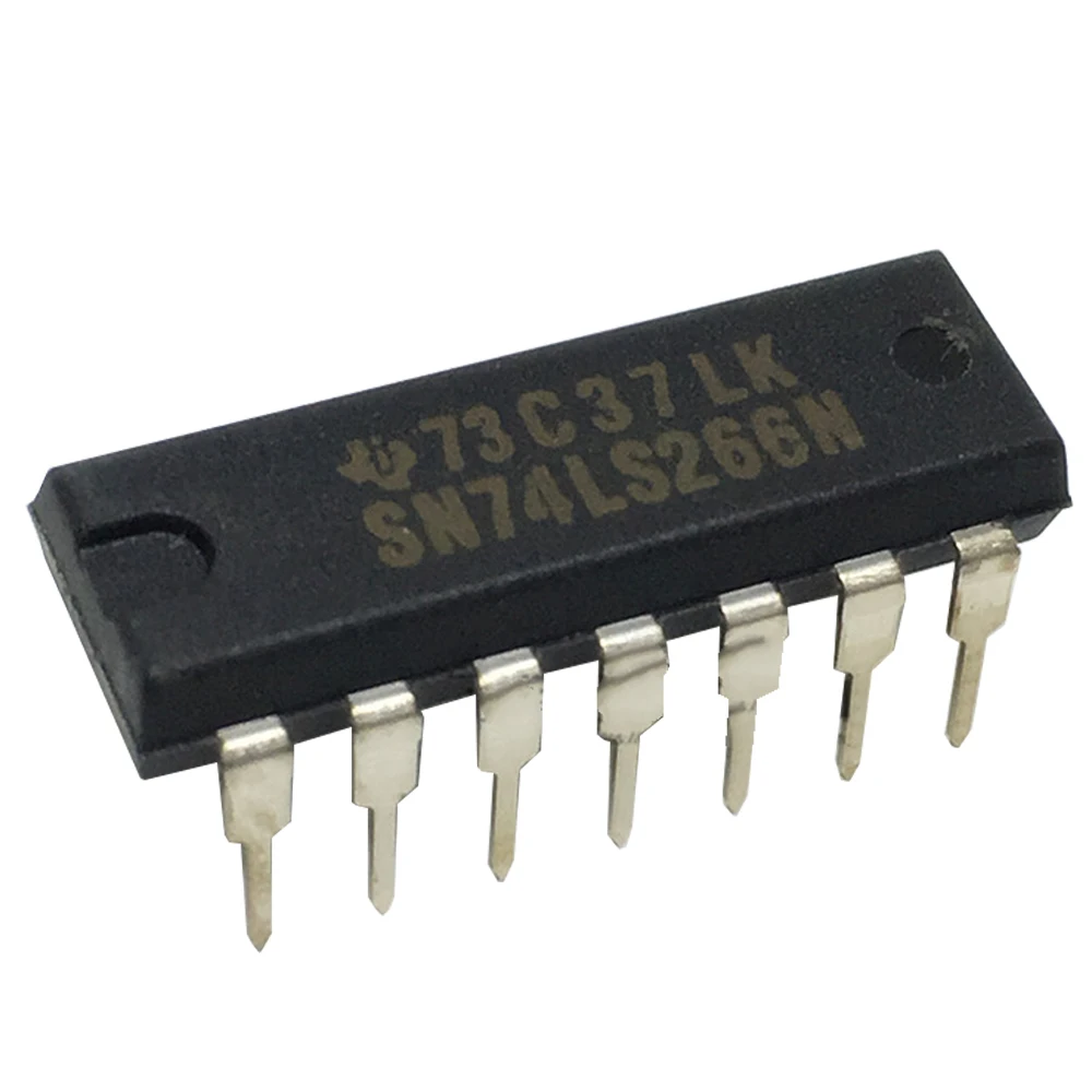 

(5 шт.) SN74LS266N IC QUAD 2-в-1 EX-NOR W/OC 14-dip LS266 74LS266