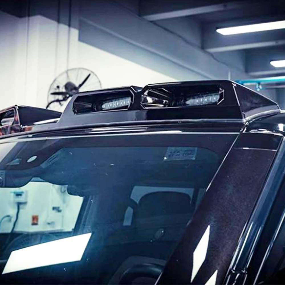 Для Land Rover Defender 90 110 130 спойлер на крышу верхний свет высокая яркость прожектор