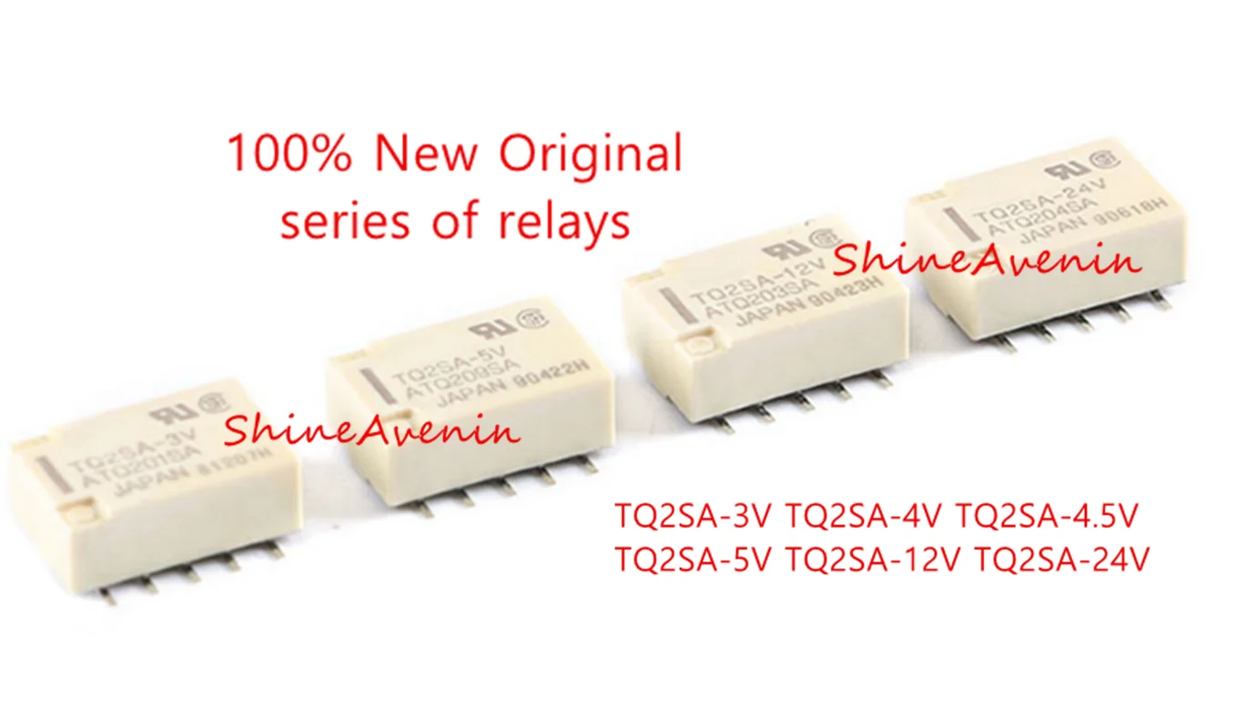 

15pcs TQ2SA-3V TQ2SA-4V TQ2SA-4.5V TQ2SA-5V TQ2SA-12V TQ2SA-24V TQ2SA-L2-3V TQ2SA-L2-5V TQ2SA-L2-12V 24V Relays Original