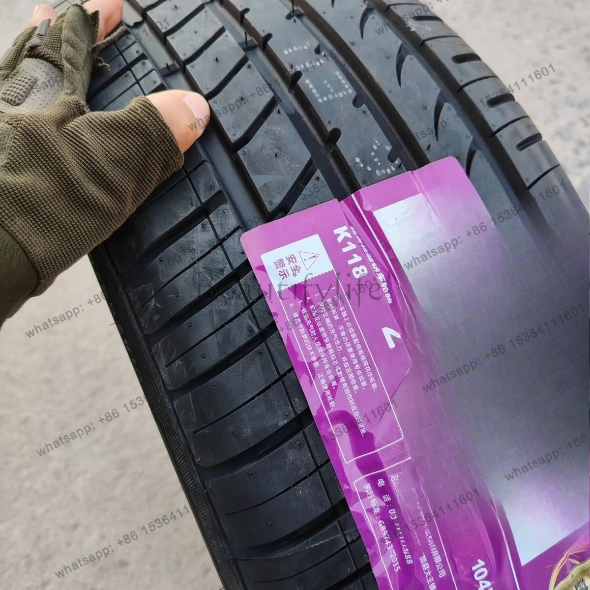 Фото Шина 235/55R18 104W для внедорожников, износостойкая, автозапчасть, шина 8 23555r18 №3