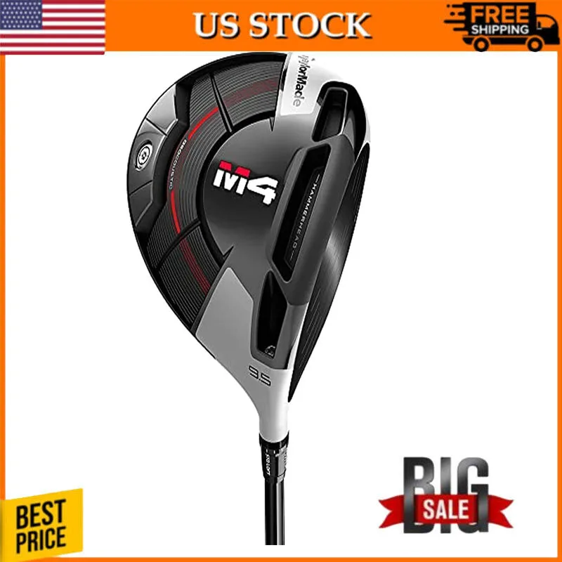 

TaylorMade M4 Drivers Mens Golf Clubs Drivers 0.48 Kilograms10.5 Degrees
