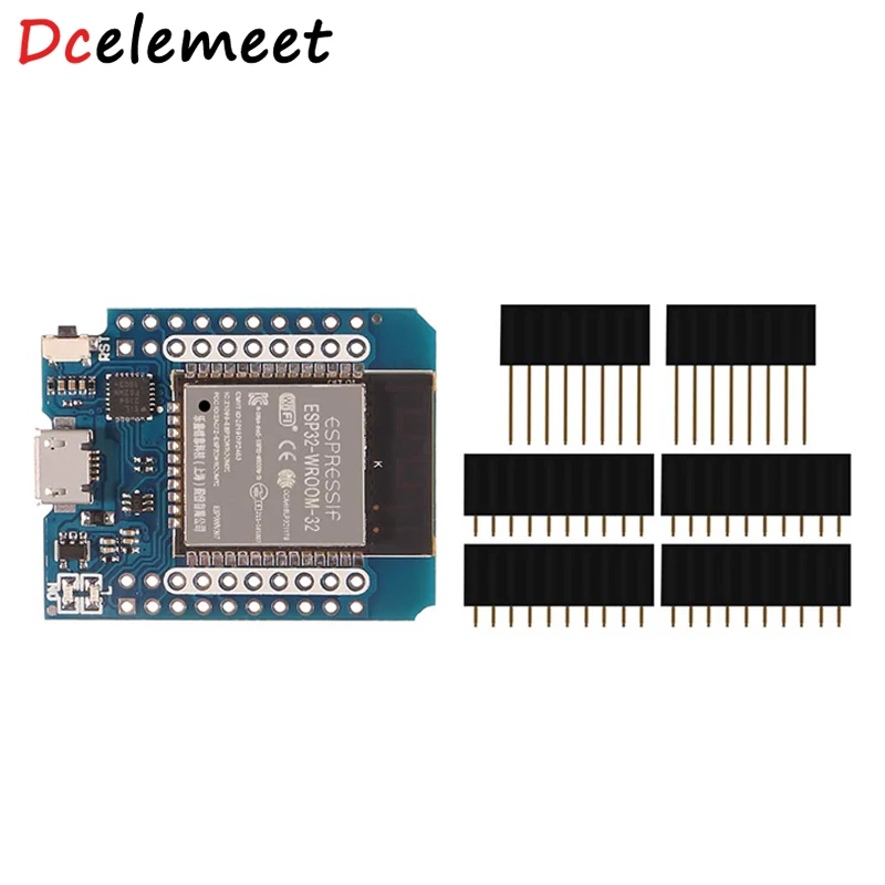 

ESP32 D1 Mini ESP-32 WiFi Bluetooth Development Module Board Base on ESP8266 Fully Functional for Arduino WeMos D1 Mini With Pin