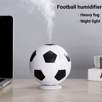 360ml creative football air humidifier usb ultrasonic cool mist maker water diffuser with colorful led light for home office