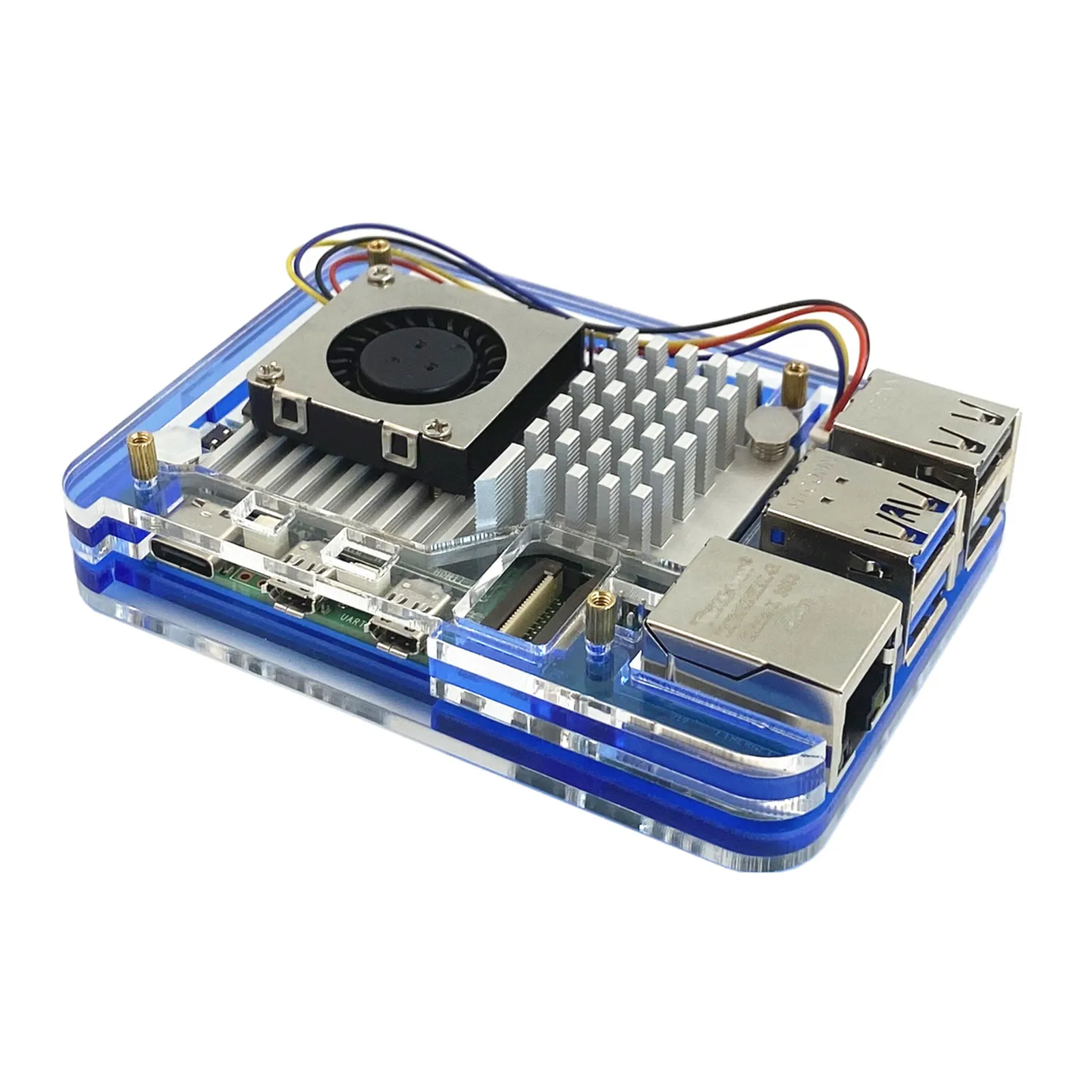 

5 Layers Acrylic Case for Raspberry Pi 5 4GB/8GB