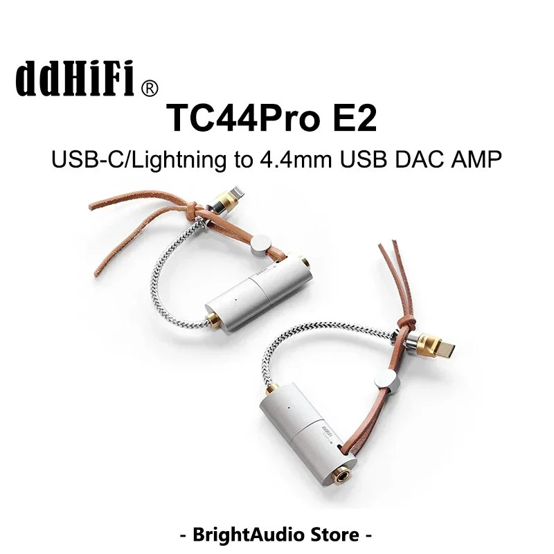 DD ddHiFi TC44Pro E2 USB-C / Lightning to 4 мм USB DAC AMP с двумя чипами CS43131 ES9603Q декодер усилителя для
