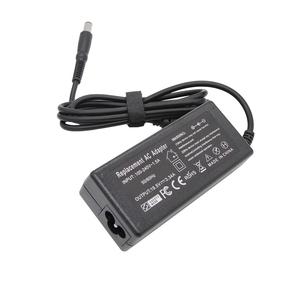 19,5 V 3.34A 65W 7,4*5,0mm AC Адаптер зарядного устройства для ноутбука Dell Latitude E5250 E5440 E5450 E5540 E5550 E6420 E6430 E6440 HA65NM130 (art.: 7a6cb3f83) - 7a6cb3f83