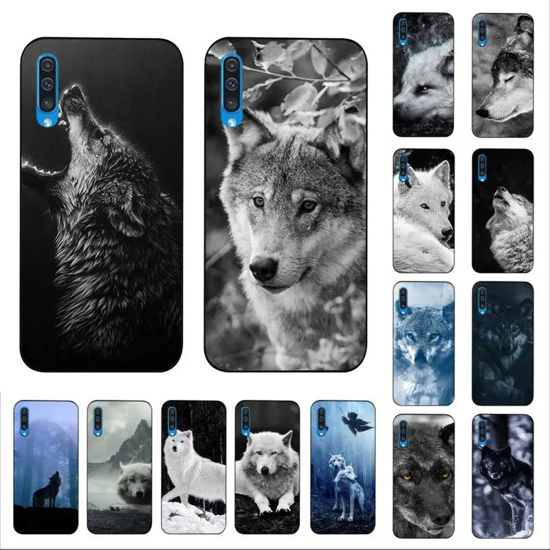 

MaiYaCa Animal Wolf Phone Case for Samsung A51 01 50 71 21S 70 10 31 40 30 20E 11 A7 2018