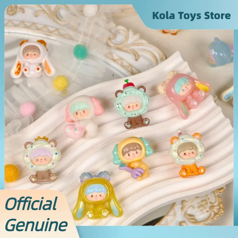 Фото Коллекционная фигурка-сюрприз Finding Unicorn Zhuo Dawang Blind Box Sweet Cream Series Uli, настольное украшение, подарок для коллекционеров №1
