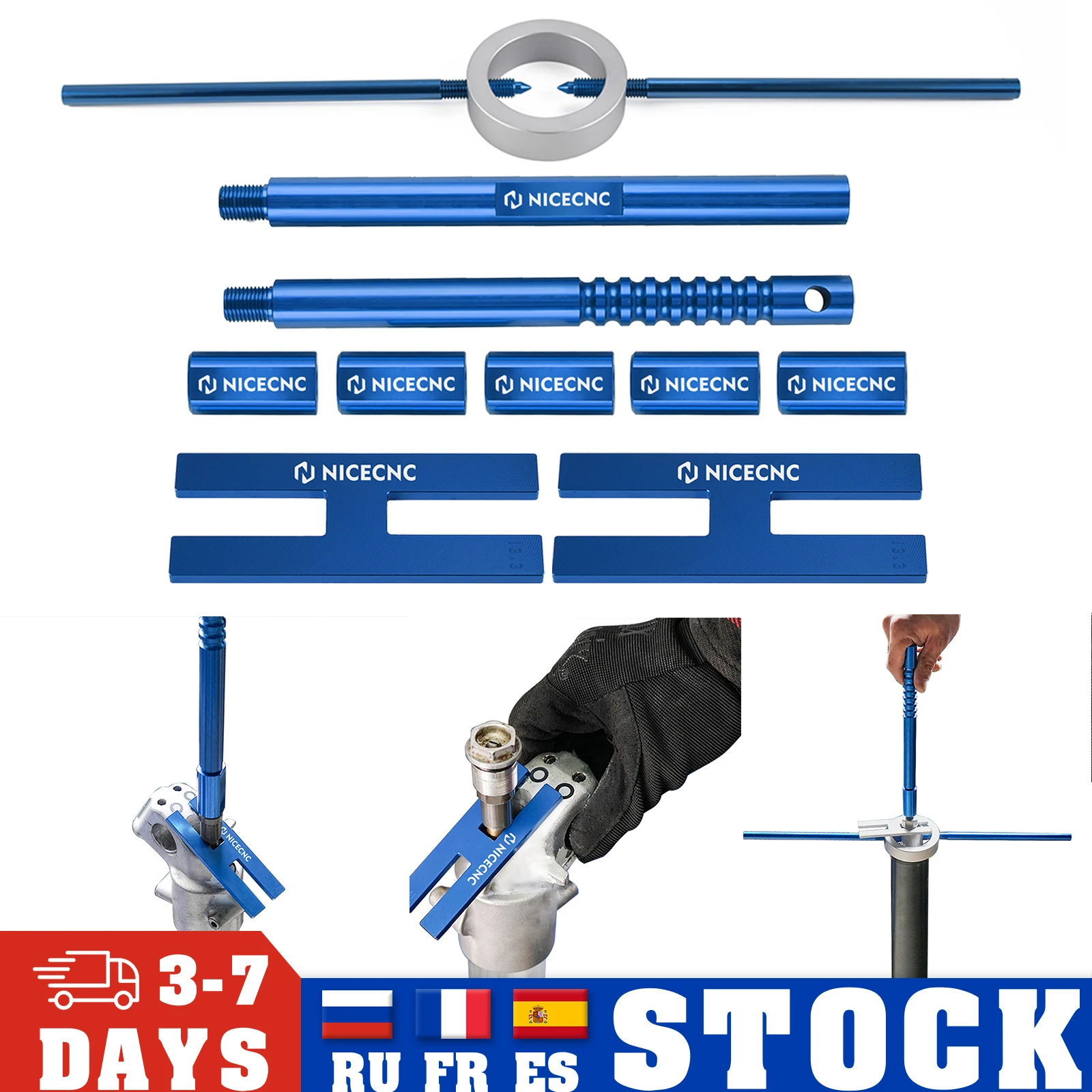 Демпфер вилки удерживающий инструмент подвеска для кровотечения вилочный