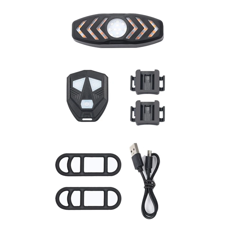 

Умный беспроводной дистанционный сигнал поворота для велосипеда, задний светодиодный фонарь для велосипеда, легкая установка, запчасти дл...