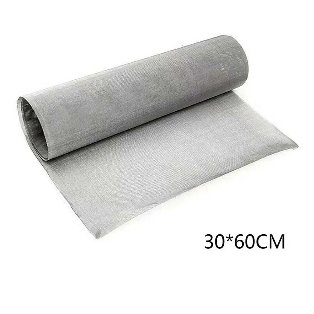 

100 Mesh 60*30cm Stainless Steel Mesh Filter Mesh Metal Front Repair Fixed Mesh Filter Woven Wire Sieve Plate Screen Filter