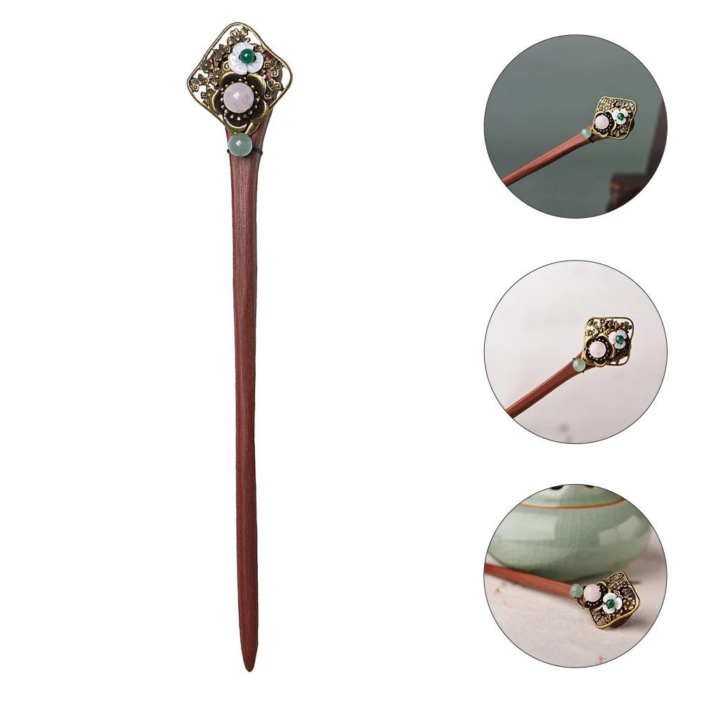 

1Pc Hair Vintage Decorative Chinese Style Hair Bun Holder Hairpin Hair Accessory
