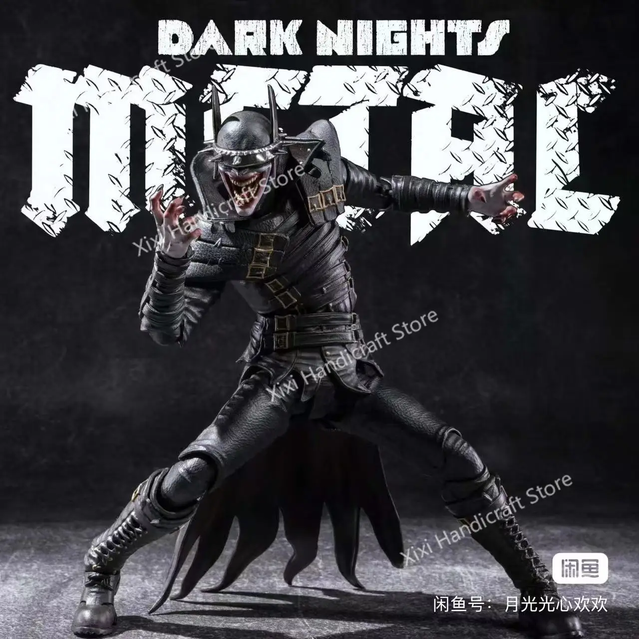 Фото В наличии: LPZZ UPFinegures 1/12 Red Death Metal Batman, аниме-фигурка, подвижная коллекционная кукла, подарок №4