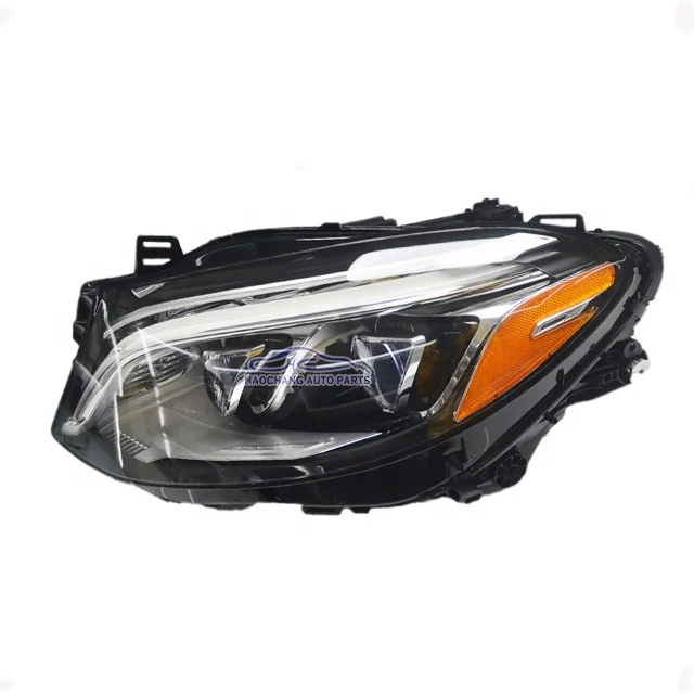 

New version Used original headlight for Mercedes Benz GLE W166 W292 2015-2018 automobile headlamp assembly with LED