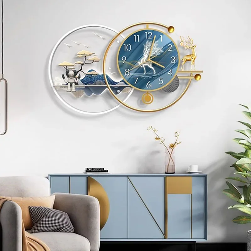 Акриловые настенные часы для гостиной ночнушки эстетические современные