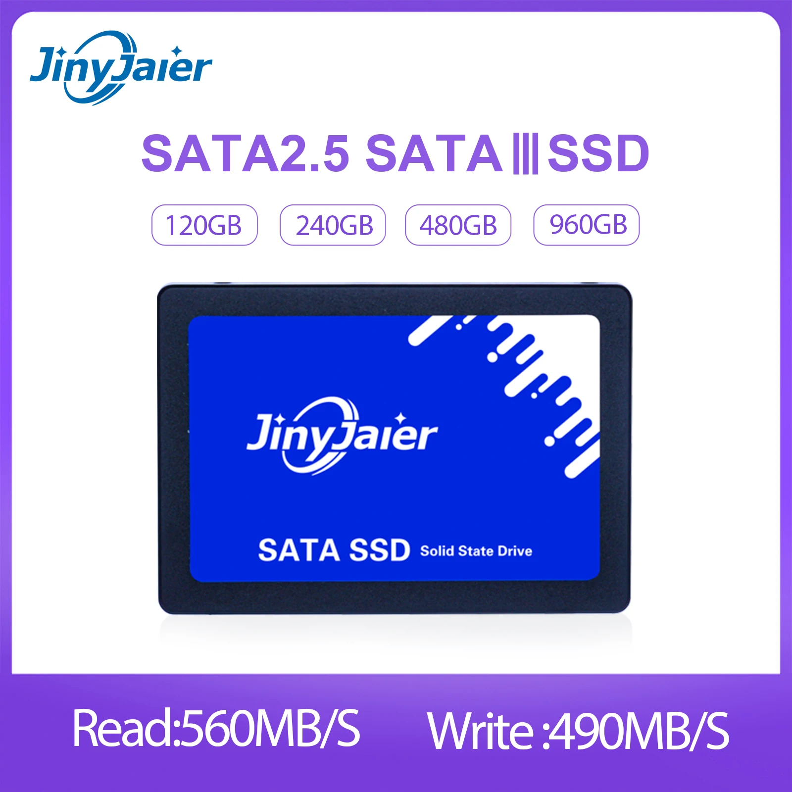 Твердотельный накопитель JinyJaier SSD 240 ГБ 120 1 ТБ 480 SATA 2 5 Внутренние твердотельные