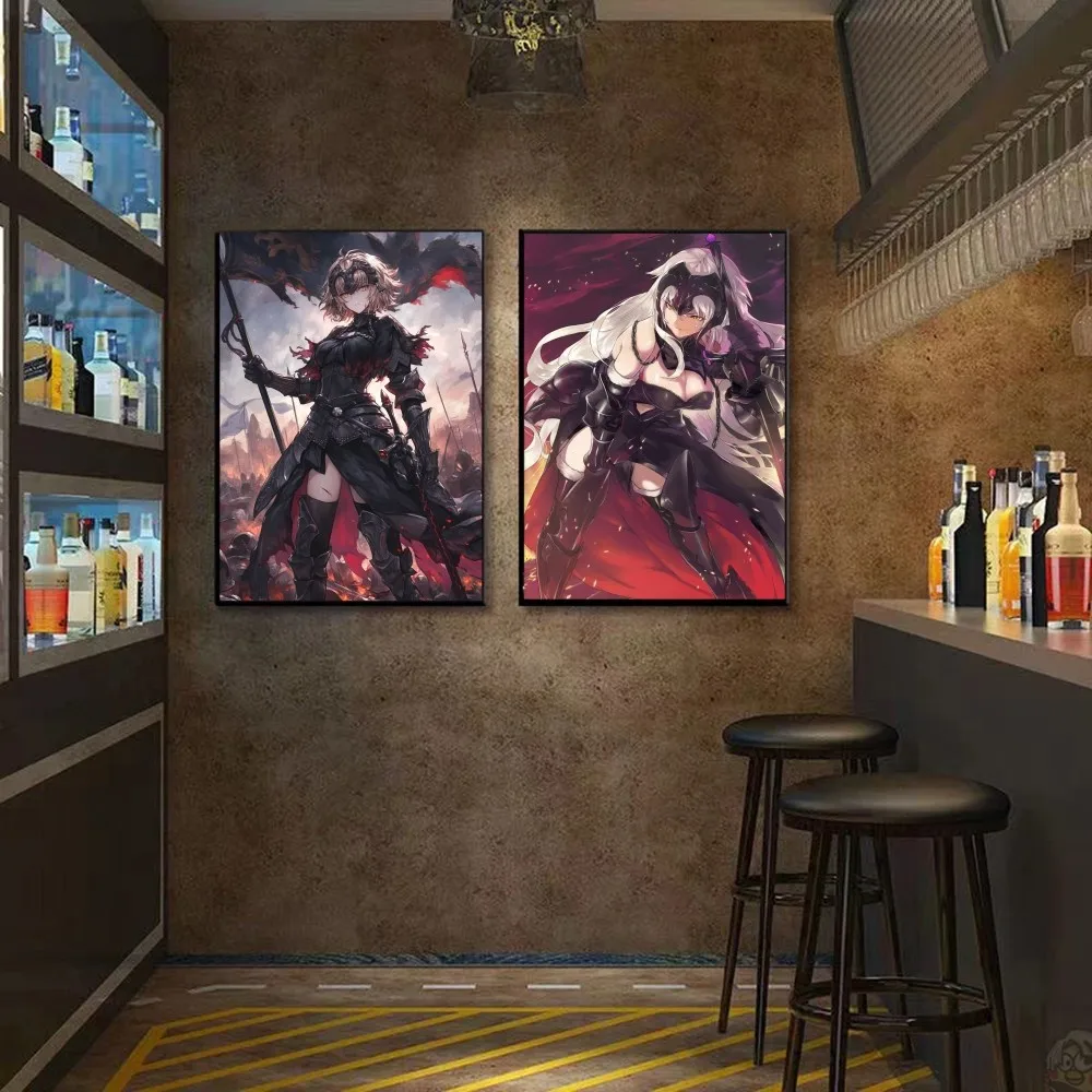 Плакат F-Fate J-выполненный в стиле дуги наклейки декор для игровой комнаты подарки