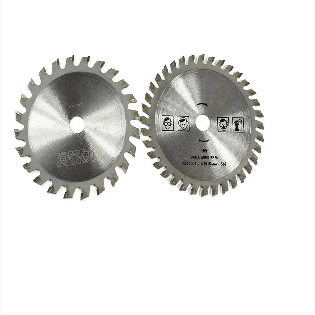 

5pcs Electric Circular Saw 85mm Diameter 10mm Inner Diameter Small Circular Saw Blade Hard Alloy Rotation Cutting Tools