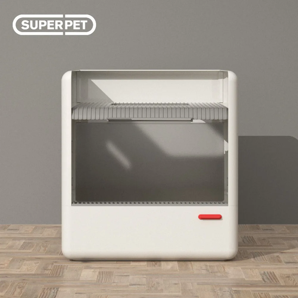 Ящик для кошачьего туалета полностью закрытый с совками роскошный