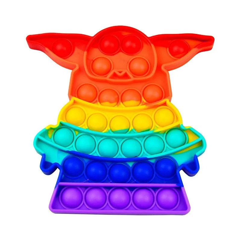 Радужная пузырьковая игрушка с животными для отдыха Интеллектуальный