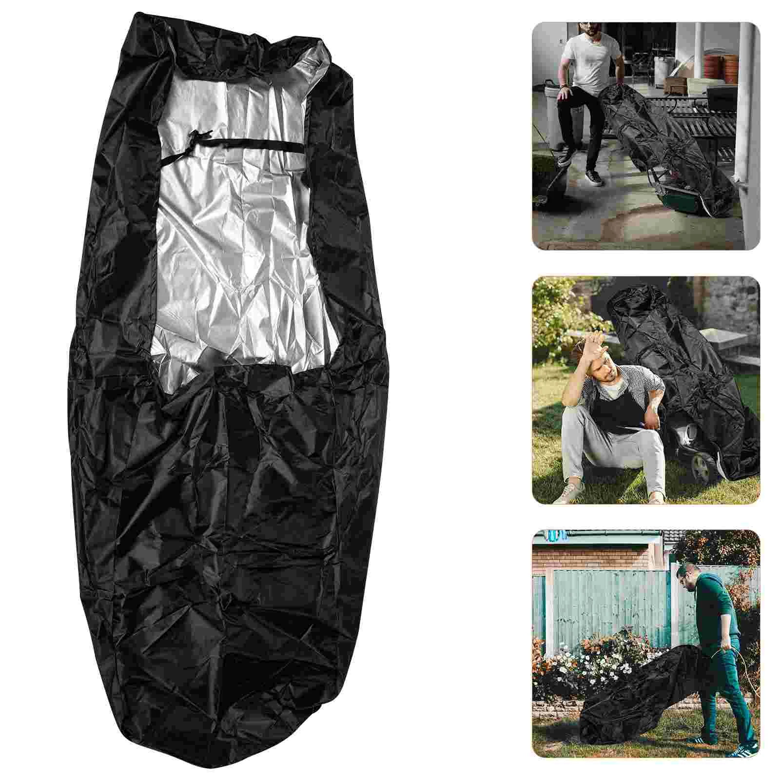 

Cover Mower Lawn Tractor Push Covers Machine Riding Water Resistant Outdoors Garden Accessories Rain Plow Weed Shielding Weeding