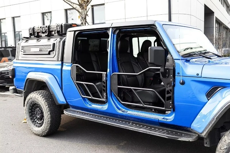 Фото Изготовление стальных трубчатых дверей для внедорожников 4x4 для Jeep Wrangler. №1