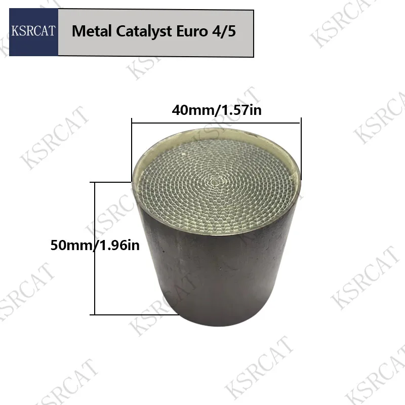 

Металлические каталитические нейтрализаторы Euro 5 40*50 мм, трехходовой каталитический конвертер, катализатор выхлопной системы для бензиновых автомобилей